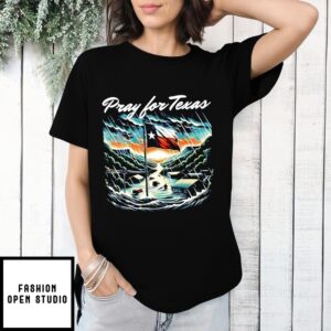 Pray For Texas Hill Country Vintage T-Shirt