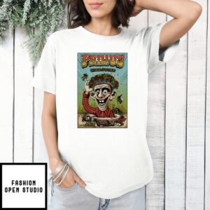 Primus 7-25-2025 In Atlanta Ga Tour Poster T-Shirt