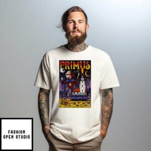 Primus Chicago Shows On Jul 11 2025 Poster T-Shirt