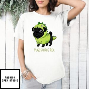 Pugosaurus Rex Bulldog T-Shirt