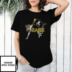 Raise It Pittsburgh Steelers Flag T-Shirt