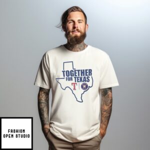 Rangers And Astros Together For Texas T-Shirt