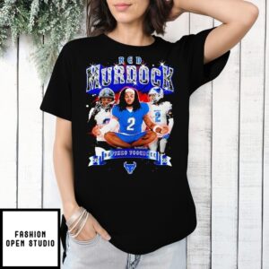 Red Murdock Buffalo Bulls Signature Portrait T-Shirt