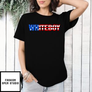 Red White And Blue Whiteboy T-Shirt