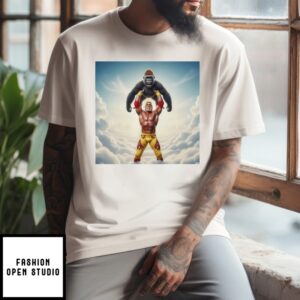 Rip Hulk Hogan And Harambe Legend In Heaven T-Shirt