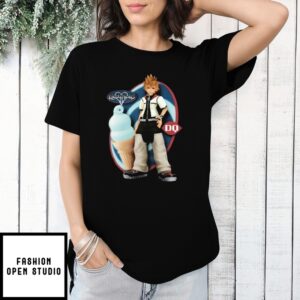 Roxas Kingdom Hearts Dairy Queen Ice Cream T-Shirt