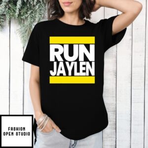 Run Jaylen Pittsburgh Steelers Jaylen Warren Angry Runs T-Shirt
