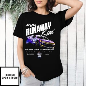 Runaway Kiwi Shane Van Gisbergen #88 Mexico City Winner T-Shirt