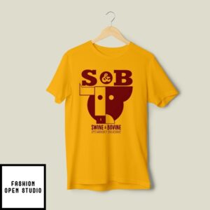 S And B Swine And Bovine It’S Udderly Delicious T-Shirt