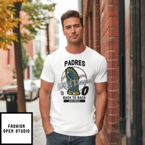 San Diego Padres 0 Mlb Champions Hardwood Classics Champions Vintage T-Shirt