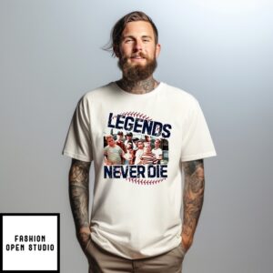 Sandlot Legends Never Die Baseball T-Shirt