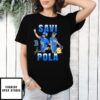Savannah Pola Ucla Bruins Baseball Signature Graphic  T-Shirt