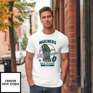 Seattle Mariners 0 Mlb Champions Hardwood Classics Champions Vintage T-Shirt