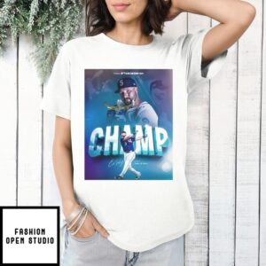 Seattle Mariners Cal Raleigh 2025 Home Run Derby Champion T-Shirt