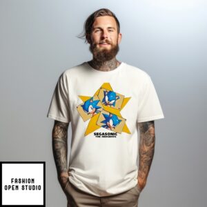 Segasonic The Hedgehog Star T-Shirt
