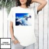 Skydive Felix Baumgartner  X Anime T-Shirt