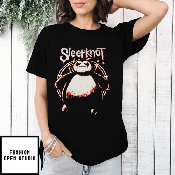 Sleepknot Slipknot Snorlax T-Shirt
