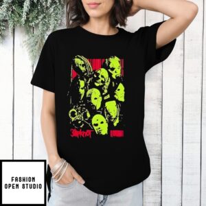 Slipknot 25Th Anniversary Here Comes The Pain Tour T-Shirt