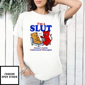 Slut Satan’S Little Unlicensed Therapist T-Shirt