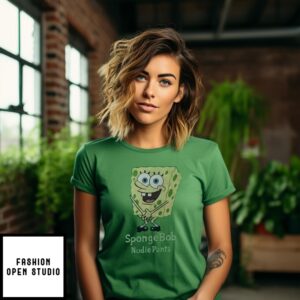 Sponge Bob Nudie Pants 2008 Vintage T-Shirt