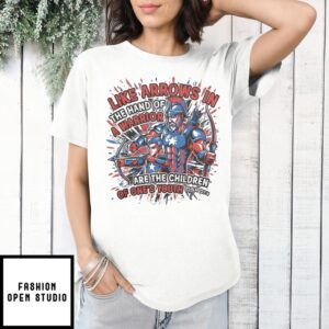 Swol Lyfe Like Arrows In The Hand Of A Warrior Are The Children Of One’S Youth Psalm T-Shirt