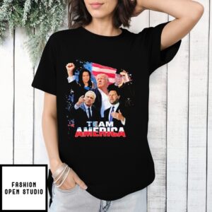 Team America Trump Vance Musk Kennedy Gabbard T-Shirt