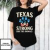 Texas Strong Save The Animals T-Shirt
