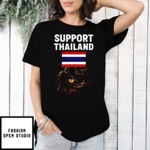 Thailand Vs Cambodia War 2025 Support Thailand T-Shirt