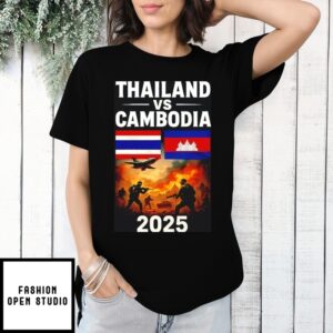 Thailand Vs Cambodia War 2025 T-Shirt