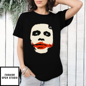 The Dark Knight Heath Ledger Joker T-Shirt