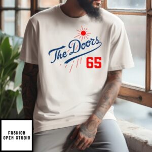 The Doors Summer Baseball 65 Los Angeles Dodgers T-Shirt