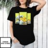 The Great Wave Of Rubber Duck Art T-Shirt