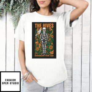 The Hives Australian Tour July 2025 Poster T-Shirt