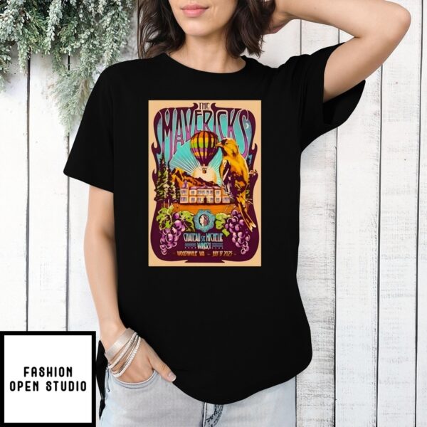 The Mavericks Jul 17 2025 In Woodinville Wa Poster T-Shirt