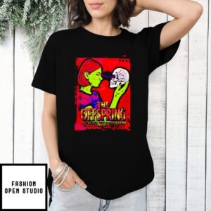 The Offspring Clarkston Michigan 2025 Concert At Pine Knob Music Theatre On July 27 2025 Poster T-Shirt