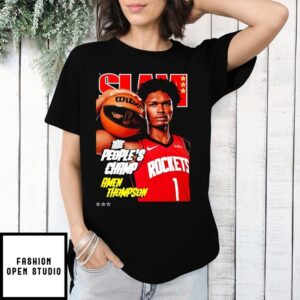 The People’S Champ Amen Thompson Houston Rockets Slam T-Shirt