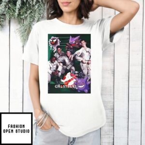 The Real Ghostbusted Ghostbusters  X Anime T-Shirt