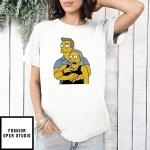 The Simpsons Predict Astronomer Ceo Andy Byron Kiss Cam Coldplay Meme T-Shirt