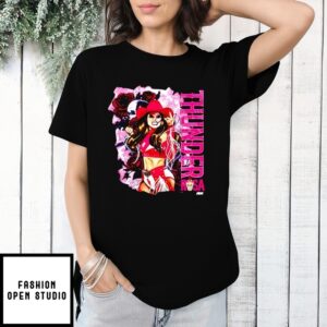 Thunder Rosa Aew Graphic T-Shirt
