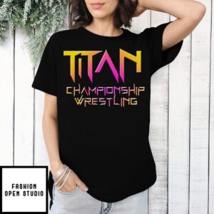 Titan Championship Wrestling Logo T-Shirt
