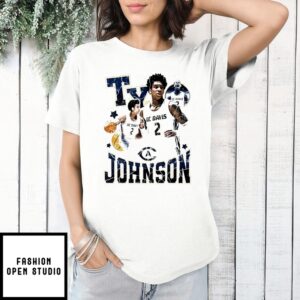 Ty Johnson Uc Davis Aggies Graphic T-Shirt