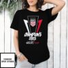 Usa 2025 Concacaf Gold Cup Champions Logo T-Shirt