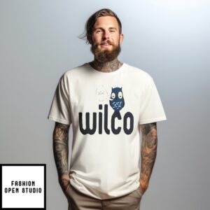 Wilco Gig Owl Cartoon T-Shirt