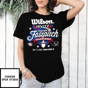Wilson Invite Tulsa Elite Fastpitch Tournament 2025 T-Shirt