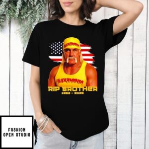 Wrestling Legend Rip Hulk Hogan Rip Brother 1953 2025 T-Shirt