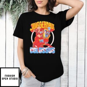 X-Men Juggernaut Vs Colossus T-Shirt