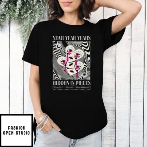 Yeah Yeah Yeahs Hidden In Pieces Event Mexico City Live At Teatro Metropolitan July 2 2025 T-Shirt