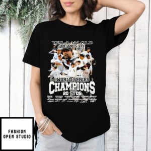 Yes I Am Old But I Saw Chicago White Sox World Series Champions Signatures T-Shirt