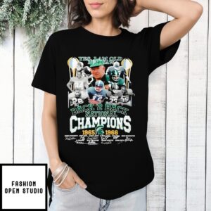 Yes I Am Old But I Saw Michigan State Spartans Back 2 Back National Champions Signatures T-Shirt
