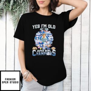 Yes I’M Old But I Saw Dallas Cowboys Super Bowl Champions Signatures T-Shirt